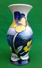 5” MOORCROFT PANSY PARADE