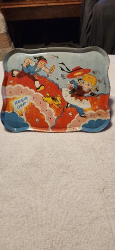 Vintage ohio art tin litho - ohio,