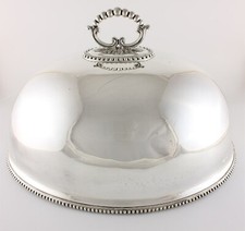 Antique Silver Plated Meat