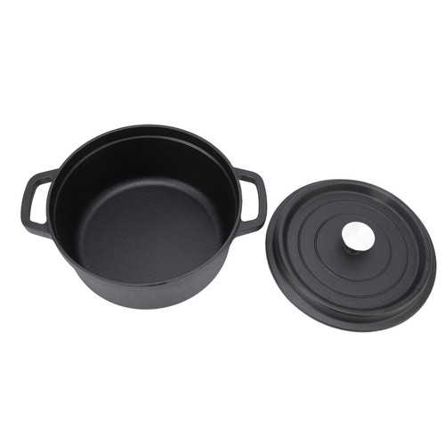 Large cast iron pot - iron, soup