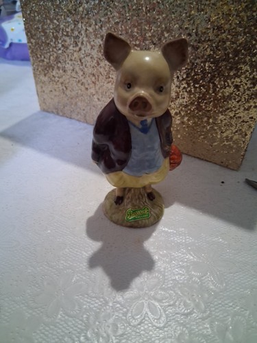 Beswick piggy bland gold - piggy,