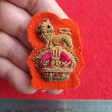 WW2 South African Army Staff Colonel & Brigadiers Gold Bullion Cap Badge