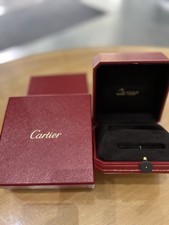 Genuine Cartier Love Bangle Presentation Empty Leather Box
