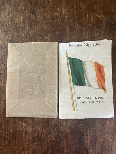 Kensitas silk cigarette card - kensitas,