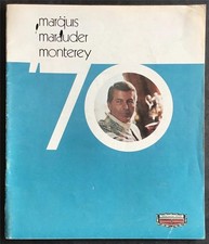 LINCOLN-MERCURY RANGE LF USA Car Sales Brochure 1970 #M70-103 MARQUIS Marauder+