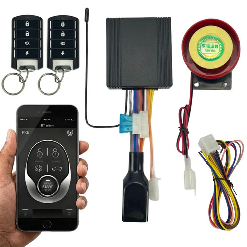 Motorcycle alarm system - motorcycle,