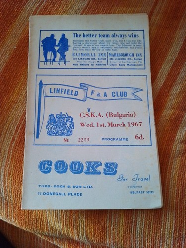 Linfield a 1 - v, c.s.k.a