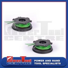 2x Ryobi Spool and Line fits CS30 RY26500 RY30000 RY30000A RY30021A Expand It