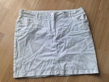 Ladies TU White Denim Skirt