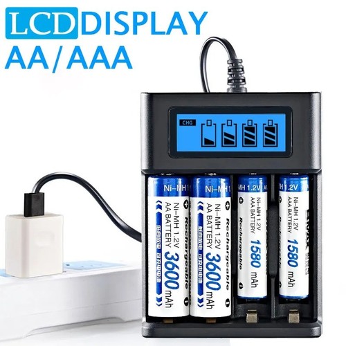 Lcd usb battery - lcd, charger