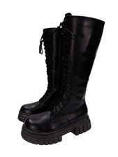 Womens Goth Platform Combat