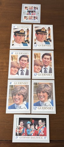 Guernsey stamps postcards - guernsey,