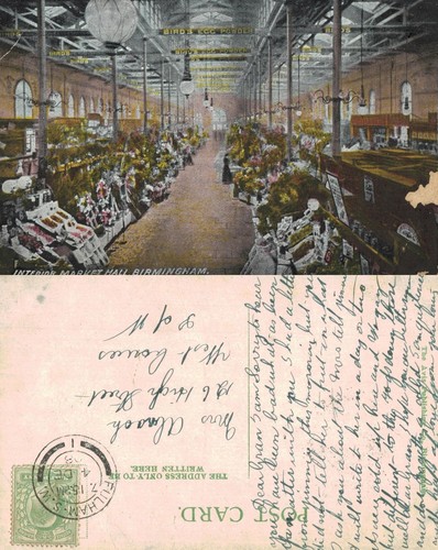 Vintage postcard interior - vintage,