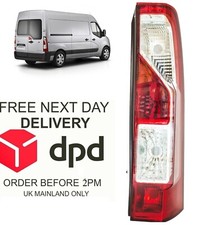 Vauxhall Movano 2010-2024 Rear