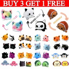 Reversible Cat Turtle Plushie