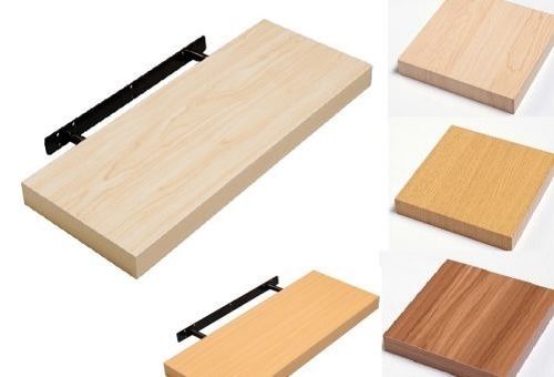 Wood effect floating shelve - floating,