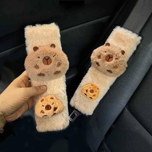 Imitation rabbit fur car seat - imitation,