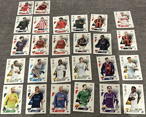 Topps match attax cards - cards, normal