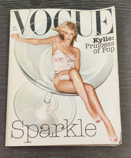 VOGUE Magazine: December 2003 - Kylie Minogue