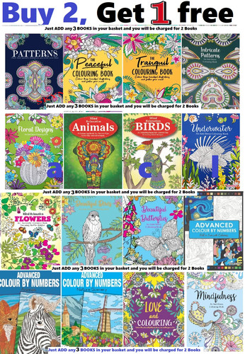 Colouring book for adults - book,