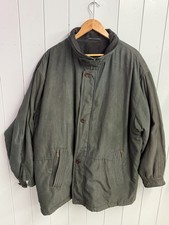 Bugatti Coat Size EU46R UK56 Men’s Dark Green Saretto Lined Made in Germany VTG