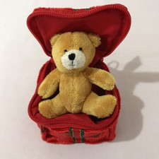 Build a Bear - Christmas Surprise - Red & Green Present Box Wristie with Teddy