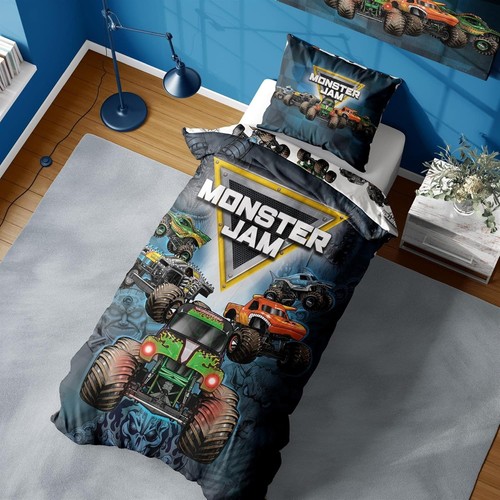 Monster jam single duvet - duvet, cover