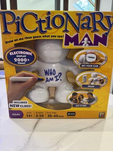 Pictionary man board game box - board,