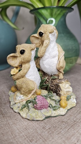 Vintage mouse resin figurine - resin,