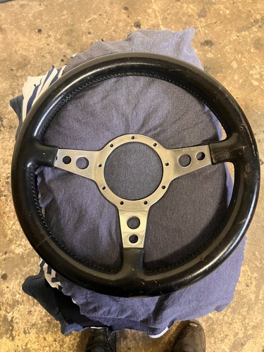 Moto lita leather steering - lita, 13"