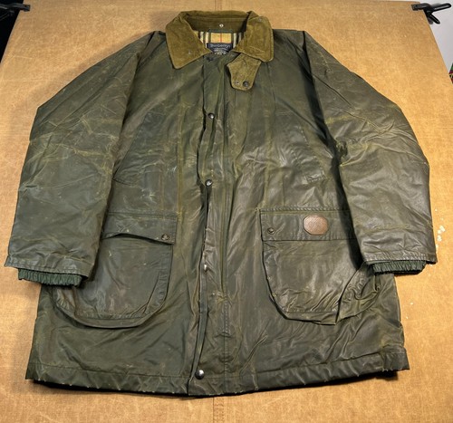 Vintage burberrys waxed cotton - burberrys,