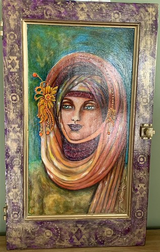 Gorgeous woman painted - woman,