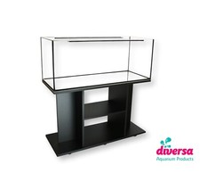 DIVERSA AQUARIUM WITH STAND CABINET Fish Tank Guardian Glass Standard Rectangle