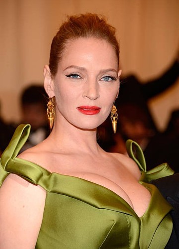 Uma thurman costume institute - costume,