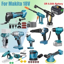 Cordless Oscillating Multi Tool/ Orbital Sander /Polisher For Makita 18V Battery