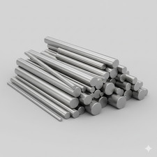 Stainless steel round bar - steel, rod