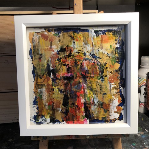 Original acrylic painting a107 - acrylic,