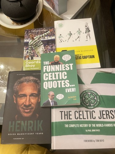 Celtic football club books - club,