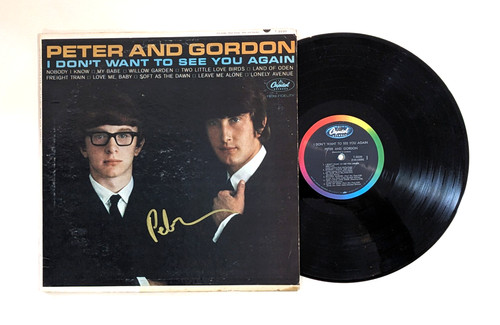 Peter and gordon signed - signed, record