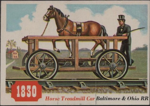 1955 topps rails sails - sails, card