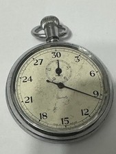 A Vintage Smiths Stopwatch Working Missing The Glass