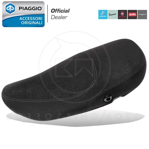 Black seat original piaggio - black,