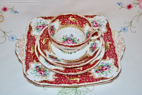Superb tea set foley - tea, bone
