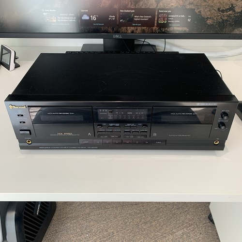 Sherwood double cassette deck - sherwood,