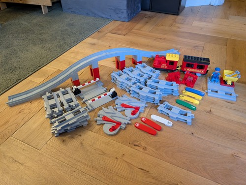 Lego duplo motorized railway - lego,