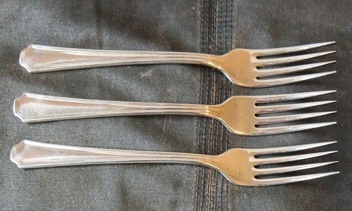 Oneida silversmiths forks - , x3