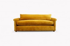 Queenie Large 3 Seater Sofa, Honey Pot Clever Velvet
