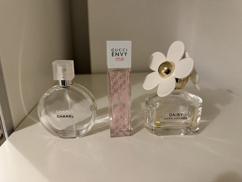 Empty perfume bottles - perfume,