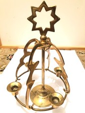 Vintage Brass Candle Carousel