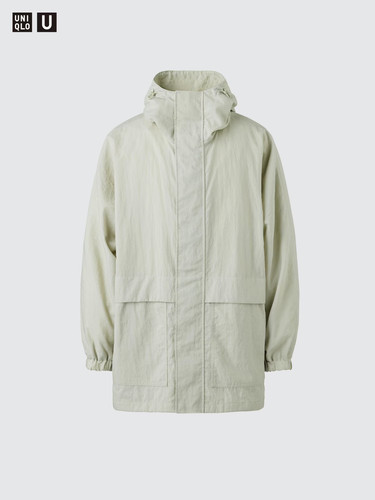 Uniqlo utility parka - uniqlo, beige